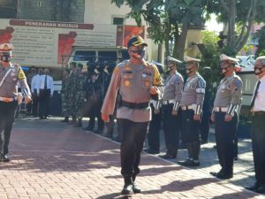 Kapolres Wonogiri : Kami Akan Tindak Pelanggar Lalin Dalam Operasi Patuh Di Masa Pandemi Corona Ini