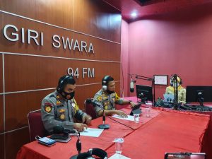 Dialog Interaktif Yanpatdu Di Radio RGS FM Dengan Narsum Kapolres Wonogiri