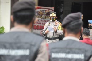 Kapolres Wonogiri Tekankan Polri Presisi Kepada Para Bhabinkamtibmas Dalam Tugas Tracer Vaksinator COVID- 19