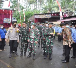 Wasev PJO Cek Lokasi TMMD Reguler Ke-110 Di Dusun Gemawang Jatiroto