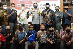 Forkopimda Gelar Sarasehan Dengan Perguruan Silat Se Kabupaten Wonogiri