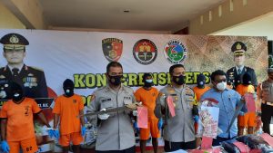 Ungkap Kasus Ilegal Logging, Polres Wonogiri Bekuk 8 Pelaku