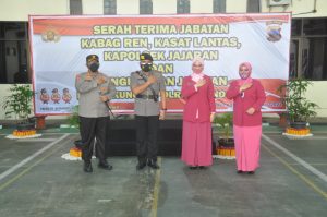 Upacar Serah Terima Dan Pengukuhan Jabatan Di Lingkungan Polres Wonogiri Polda Jateng