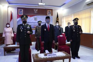 Kapolres Bersama PJU Polres Wonogiri Peringati Hari Kesaktian Pancasila 1 Oktober