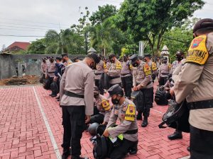 Cek Bekal Dan Randis Bhabinkamtibmas, Wakapolres Beri Pesan Begini