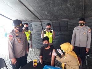 Melintas Di Wonogiri, Pelaku Perjalanan Kena Swab Petugas, Hasilnya Reaktif