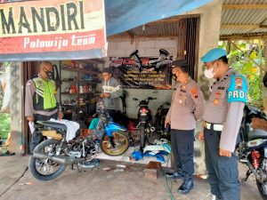 Resahkan Masyarakat, Polisi di Wonogiri Datangi Bengkel Modifikasi Sosialisasi Larangan Knalpot Brong