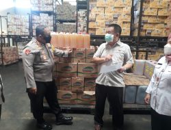 Tindak Lanjut Instruksi Kapolri, Kapolres Wonogiri Sidak Gudang Distributor Minyak Goreng 