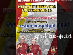 Info Terbaru Seleksi Pendaftaran Taruna Akpol 2022, Simak Persyaratan dan Alur Pendaftarannya