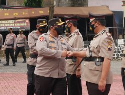 Kapolres Wonogiri Pimpin Upacara Sertijab dan Pengukuhan Jabatan