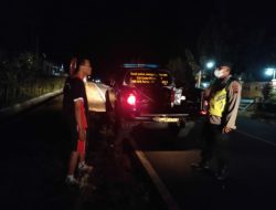 Polisi Olah TKP Kecelakaan di Jalan Giriwoyo-Giritontro, 1 Pengendara Motor Meninggal Dunia