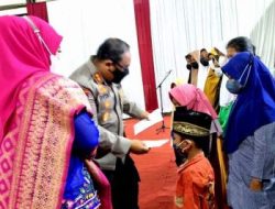 Undang Anak Yatim Piatu Meriahkan Hut Polwan Ke 74 di Polres Wonogiri