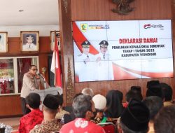 Memasuki Masa Kampanye Kapolres Wonogiri Himbau Terapkan Persaingan Sehat