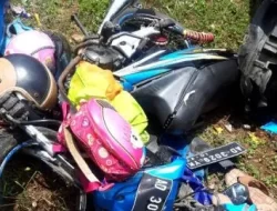 Kecelakaan Melibatkan 2 Motor Dan 1 Mobil Di Ngadirojo, Tewaskan 1 Korban