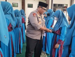 Doa Bersama Bersama Anak Yatim, Polres Wonogiri Berharap Pilkades 2022 Damai dan Lancar