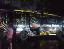 Tiba Di Wonogiri Bus AKAP Mendadak Terbakar, Ini Penyebabnya