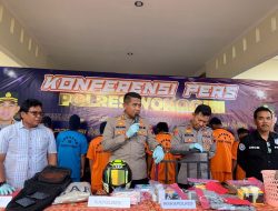 Tim Resmob Polres Wonogiri Libas 3 Kasus Dalam Waktu Singkat, Ini Dia Keterangan Kapolres