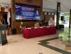 Sambut Lebaran Polres Wonogiri Bahas Perencanaan dan Antisipasi Mudik 2023