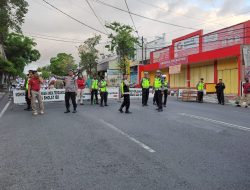 Wakapolres Wonogiri Pimpin Pengamanan Sholat Idul Adha 1444 H dan Pemotongan Hewan Kurban