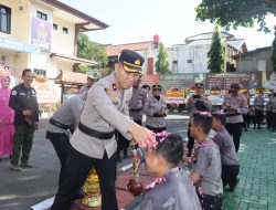 41 Personel Polres Wonogiri dapat penghargaan Naik Pangkat