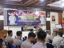 Polres Wonogiri Gelar Lat Pra Ops Patuh Candi 2023