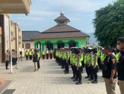 Polres Wonogiri Gelar Apel Pengamanan Pengesahan Warga Baru PSHT