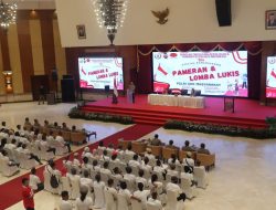 Meriahkan HUT ke-78 RI, Lemdiklat Polri Gelar Lomba Lukis