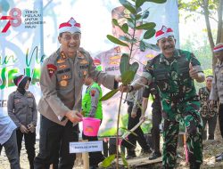 Kapolda Jateng tanam Ribuan Pohon Di Kawasan Penyangga Air Gunungpati Semarang