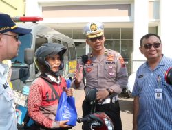 Kasroni Mendapat Berkah Saat Ops Zebra Candi 2023 di Gelar di Wilayah Simongan Semarang