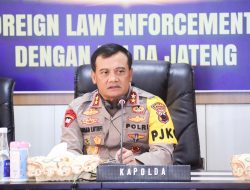 Terima Kunjungan Studi Banding Komunitas Penegak Hukum Internasional, Kapolda Paparkan Program Polda Jateng Hadir dan Cooling System Pemilu