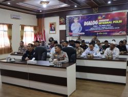 Polres Wonogiri Ikuti Dialog Penguatan Internal Polri Terkait Pemilu 2024