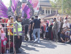 Polres Wonogiri Gelar Pengamanan “Batik Carnival Wonogiren”