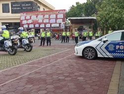 Polres Grobogan Gelar Pelatihan Pengamanan dan Pengawalan dalam rangka Ops Mantap Brata Candi 2023-2024