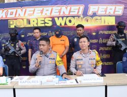 Polres Wonogiri Bongkar Pembunuhan Berantai Di Wonogiri