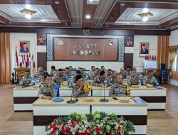 Polres Wonogiri Ikuti Zoom Meeting “Tahapan Pemilu, Pengawasan, Dan Pola Pengamanannya” Bersama Biro SDM Polda Jateng