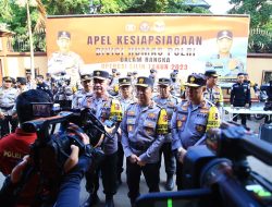 Kadiv Humas Tekankan Beberapa Hal Saat Gelar Apel Kesiapsiagaan Satgas Humas Polri  Pengamanan Nataru