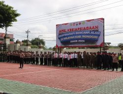 Antisipasi Potensi Bencana Alam, Polres Wonogiri Gelar Apel Kesiapsiagaan Tanggap Bencana Alam