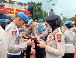 Propam Polda Jateng Laksanakan Gaktibplin Dukung Ops Keselamatan Candi 2025 Polres Wonogiri