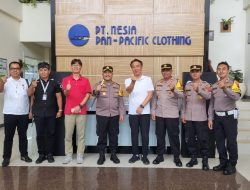 Dukung Dunia Usaha di Wonogiri, Kapolres Wonogiri Kunjungi PT TMNC Manufacturing International Wonogiri