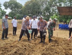 Polres Wonogiri Lakukan Penanaman Jagung di Kecamatan Jatipurno