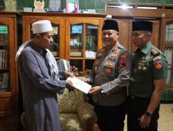 Safari Ramadhan, Kapolres Wonogiri Bersama Dandim Kunjungi Ponpes Sunan Gunung Jati