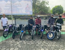 Patroli Antisipasi Balap Liar, 7 Motor Diamankan Polres Wonogiri