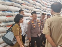 Kapolres Wonogiri Cek Gudang Bulog, Stok Relatif Aman Hingga Idul Fitri 2025