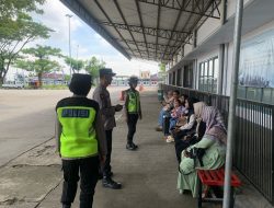 Ops Aman Candi 2025, Polres Wonogiri Sosialisasikan Pencegahan Premanisme di Terminal Wonogiri